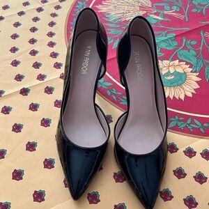 Brand new high healed shoes by Jen Ardore size 9 Patton leather